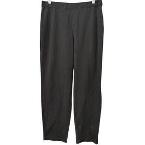 Halston Black Pull-On Pants | Women’s L Career Slim Leg